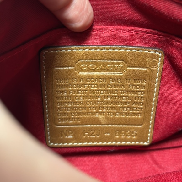 Coach | Festive Tartan Plaid Demi Pouch *Rare* #8935/#6094 - Picture 3 of 12